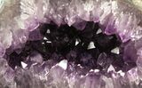 Purple Amethyst Geode - Uruguay #31201-1